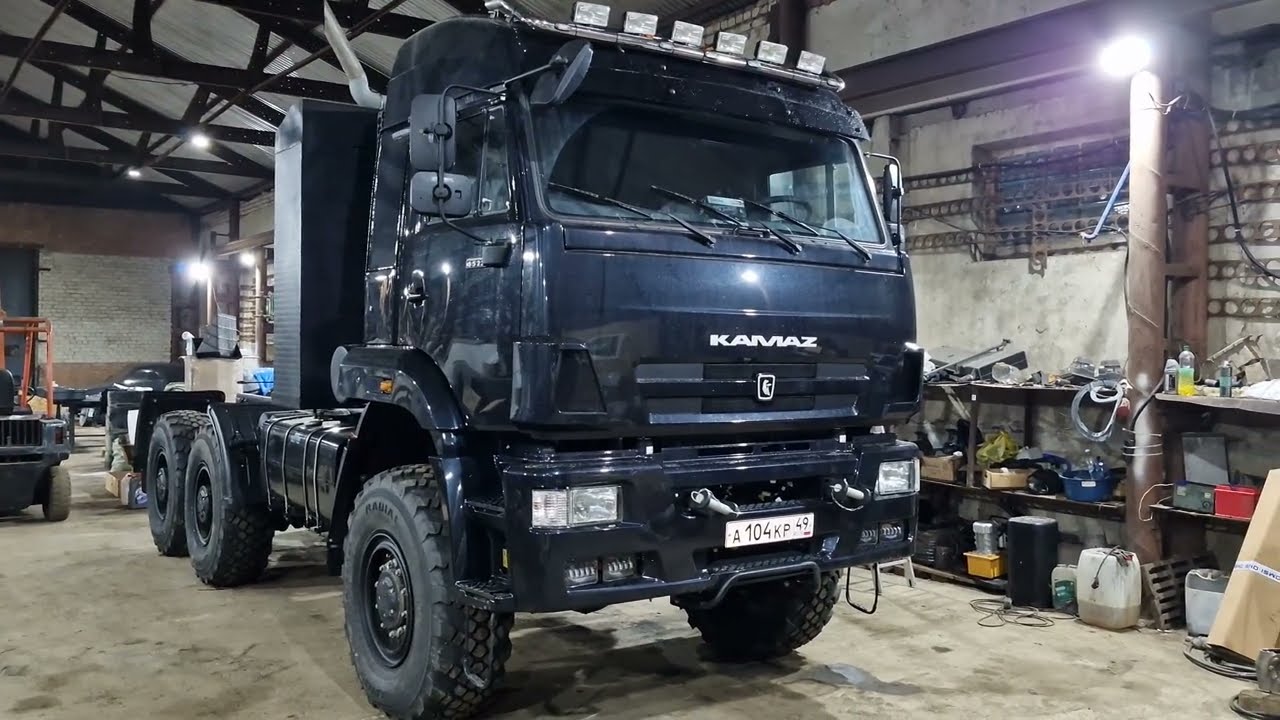 ПРОЕКТ В МАГАДАН ФИНАЛОЧКА - КАМАЗ 65225 ПОД ЗАКАЗ С ЯМЗ 