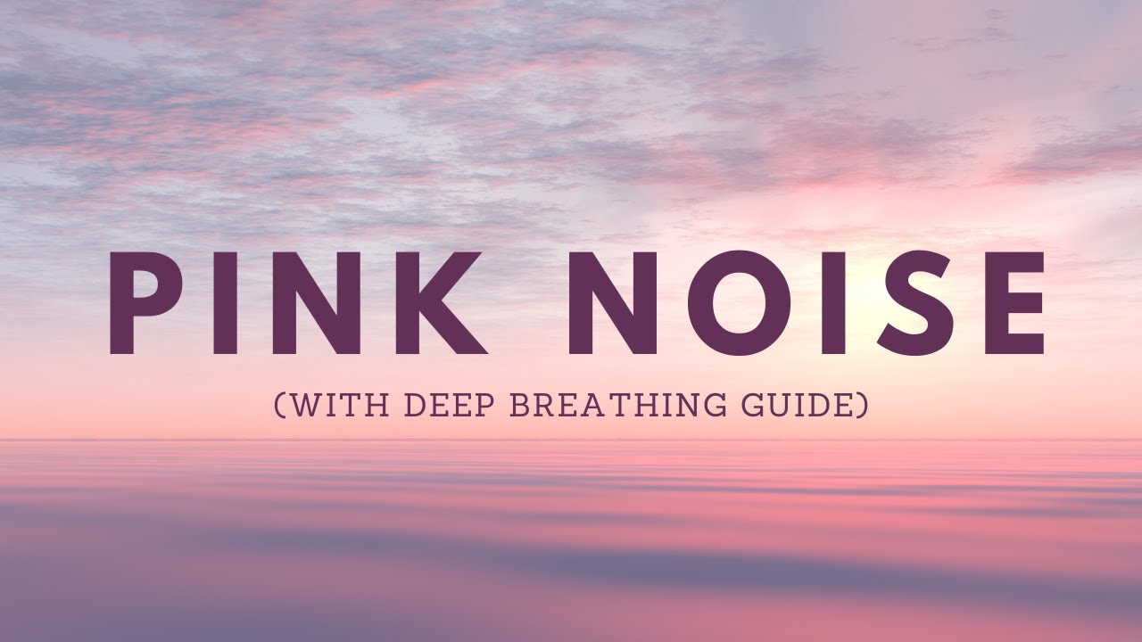 Pink Noise with Deep Breathing Guide for Hyperacusis Tinnitus Sound Therapy Relaxation (20 minutes)
