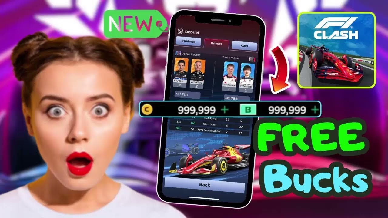 F1 Clash Hack Unlimited Bucks and Coins MOD iOS Android Tutorial 🚀🤑