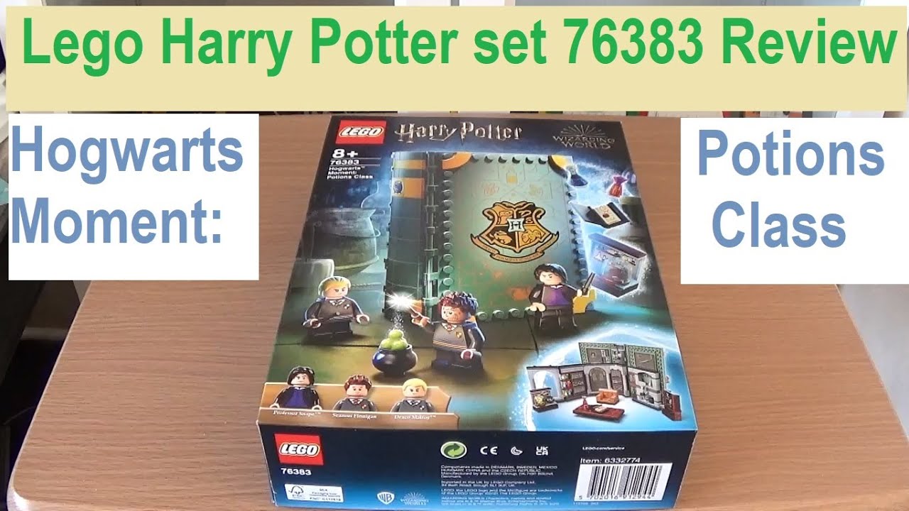 LEGO 76383 Harry Potter Hogwarts Moment: Potions Class / Book - Unboxing & Review