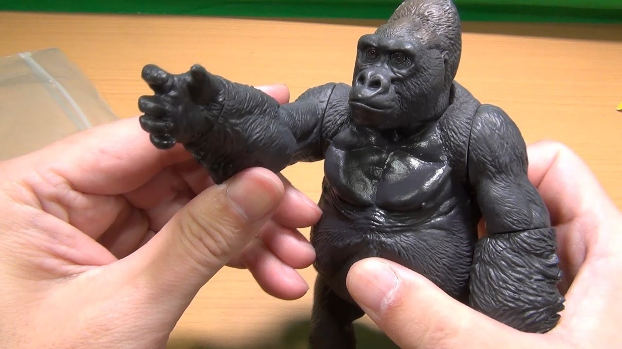 ウホッ！これは良いゴリラ 海洋堂のソフビフィギュア