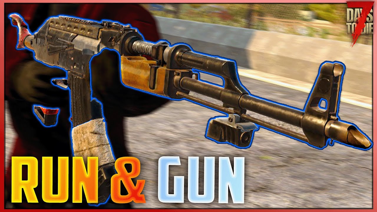 Is This The Best Way To Use Machine Guns? - 7 Days To Die Alpha 20