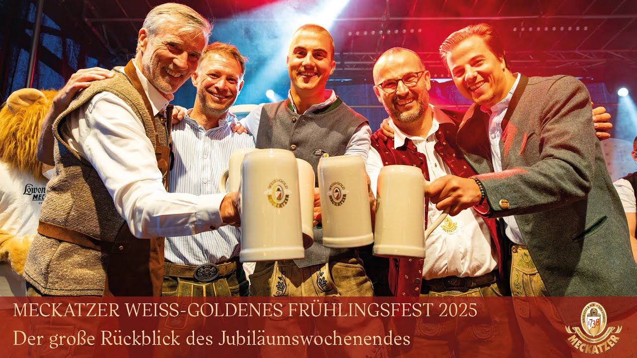 Meckatzer Weiss-Goldenes Frühlingsfest 2025: Der große Rückblick mit allen Highlights
