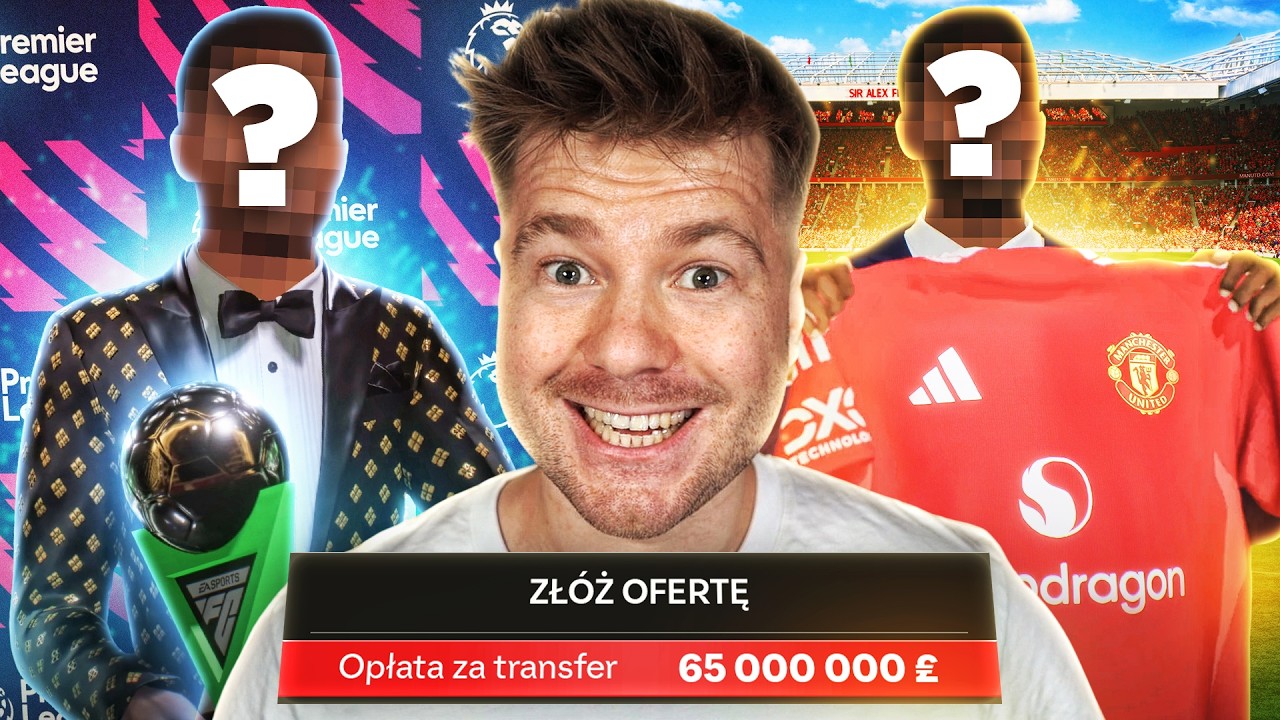 TRANSFER GWIAZDY PREMIER LEAGUE! MANCHESTER UNITED TO GLORY w FC 24!
