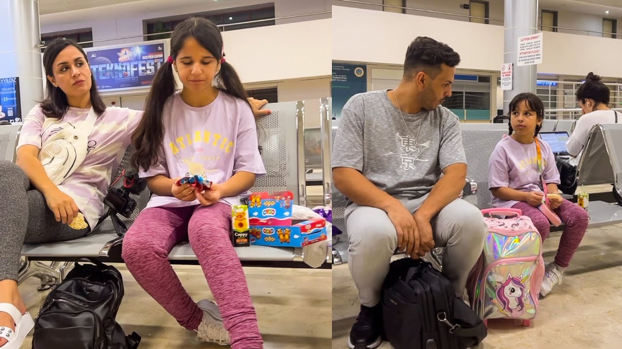 فلوق السفر | وصلنا في الليل 🌃