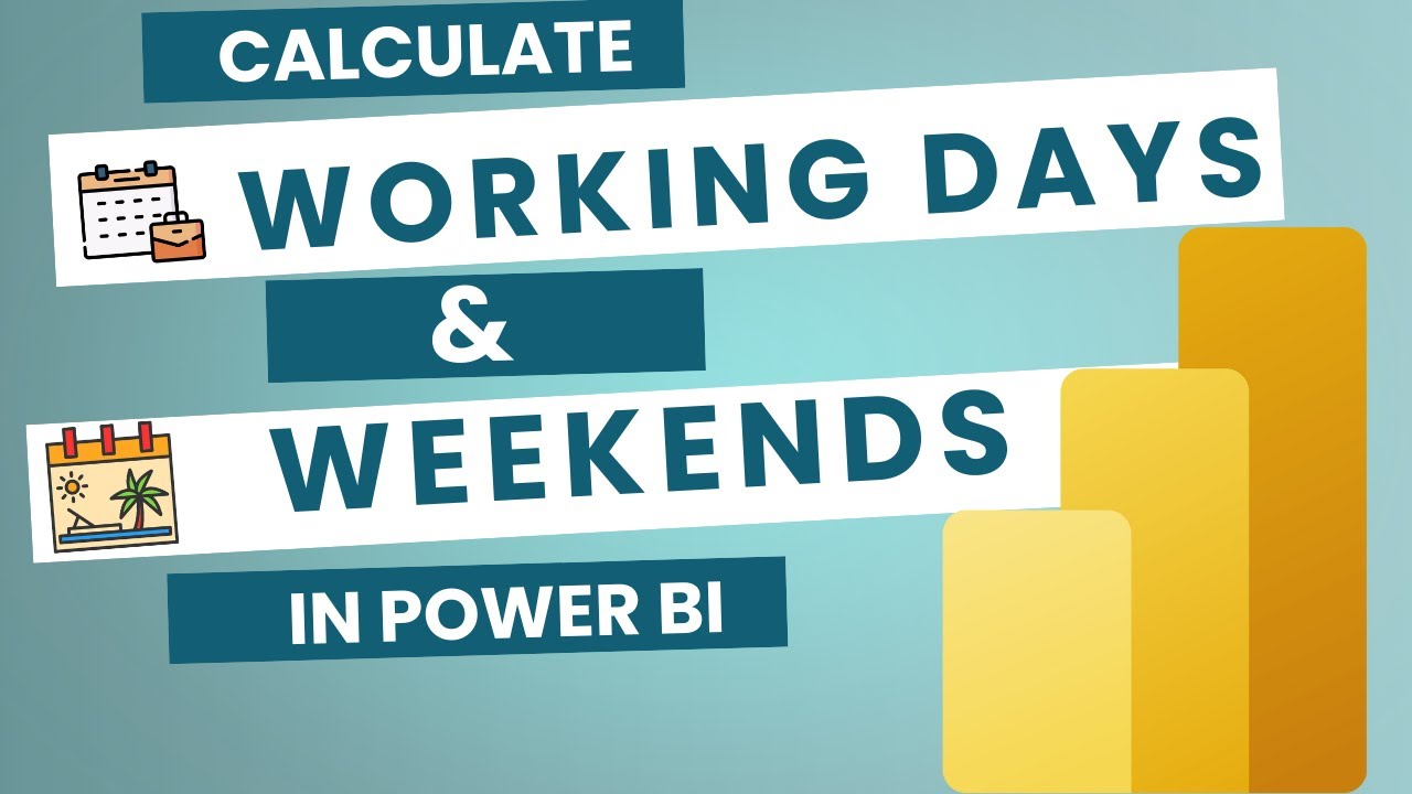 How to calculate Weekends and Working Days with DAX in Power BI