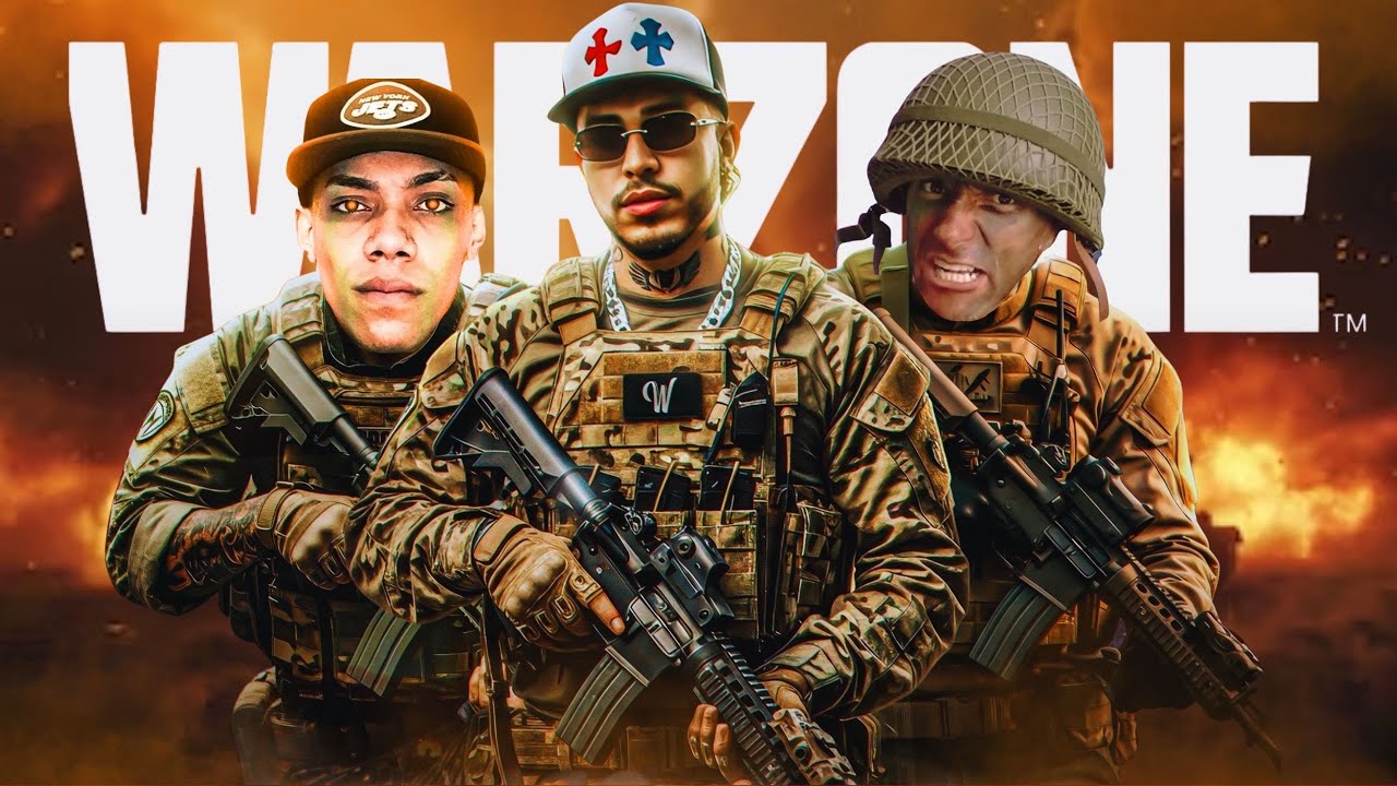 WESTCOL JUGANDO WARZONE CON JUANFER LA MATA Y EL MUÑE