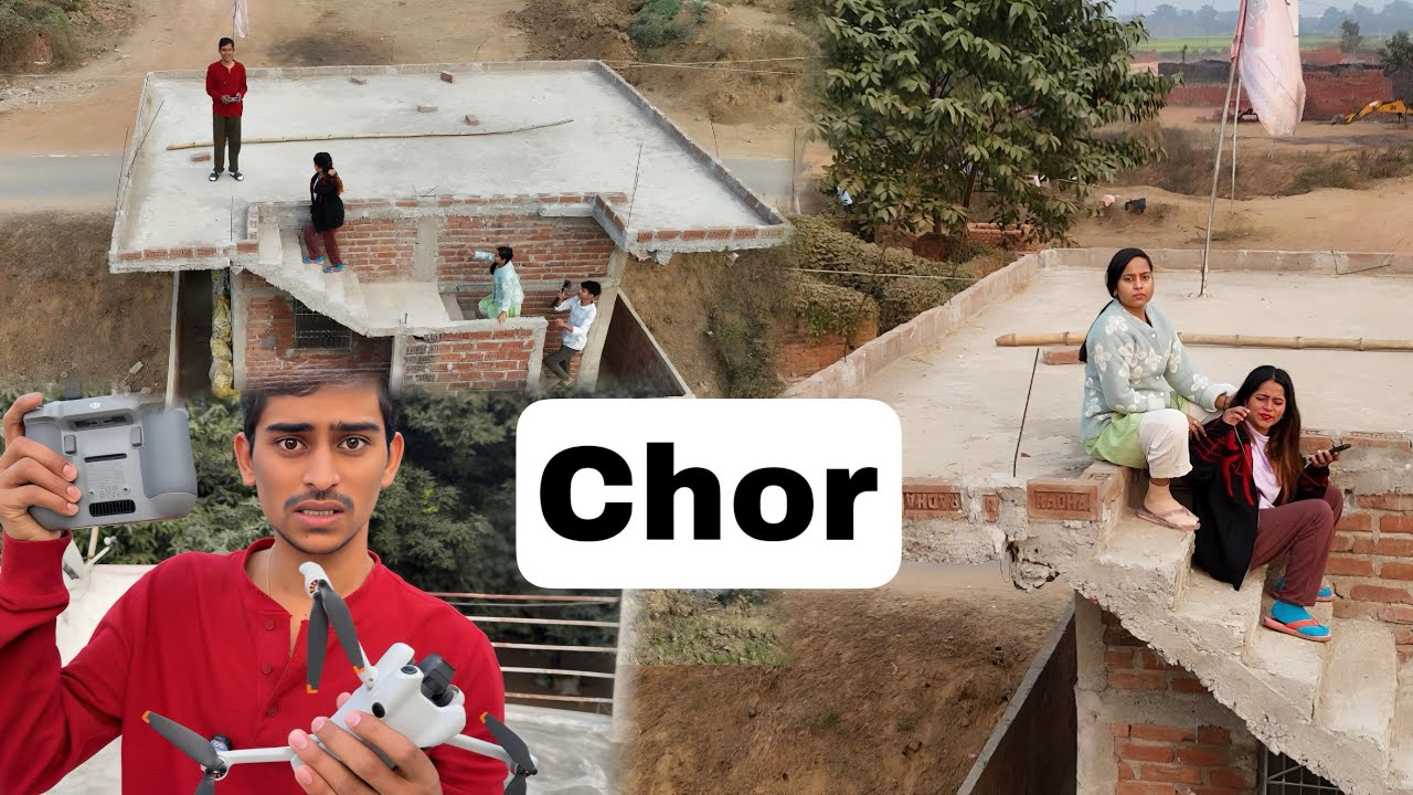 Drone ki madat se chor ko pakad liya 😡😰