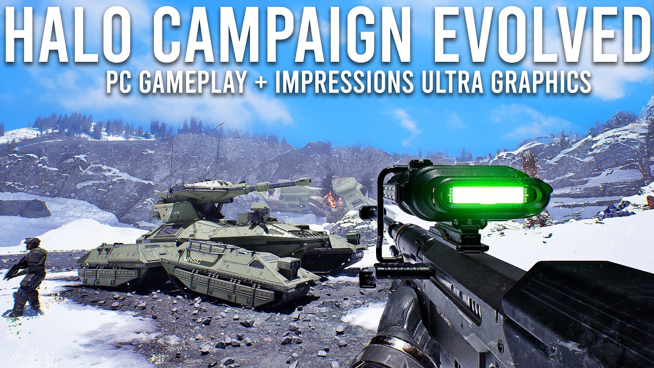 Halo: Campaign Evolved: геймплей и впечатления от игры на ПК...