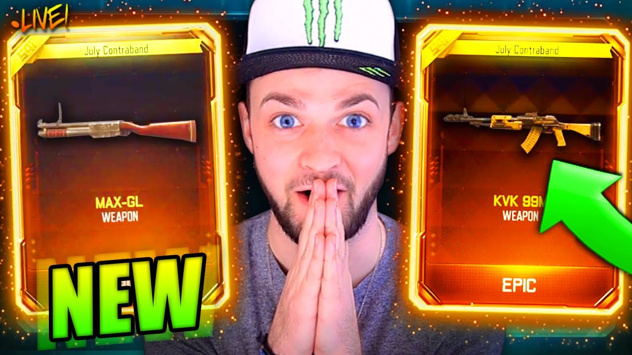 NEW *DLC* GUNS - HUGE $$$ SUPPLY DROP STREAM! - Black Ops 3