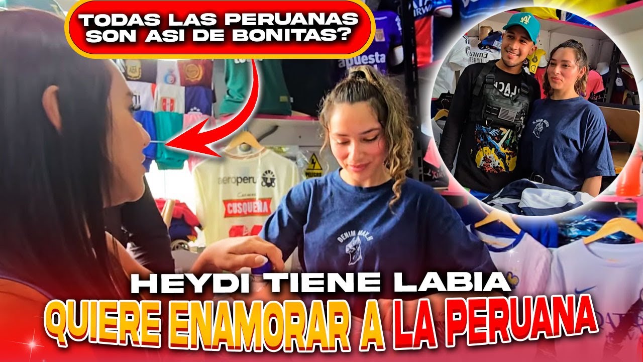HEYDI SACO SU LADO CONQUISTADOR | Paterna logro que la PERUANA le diera una foto y el numero 🤩