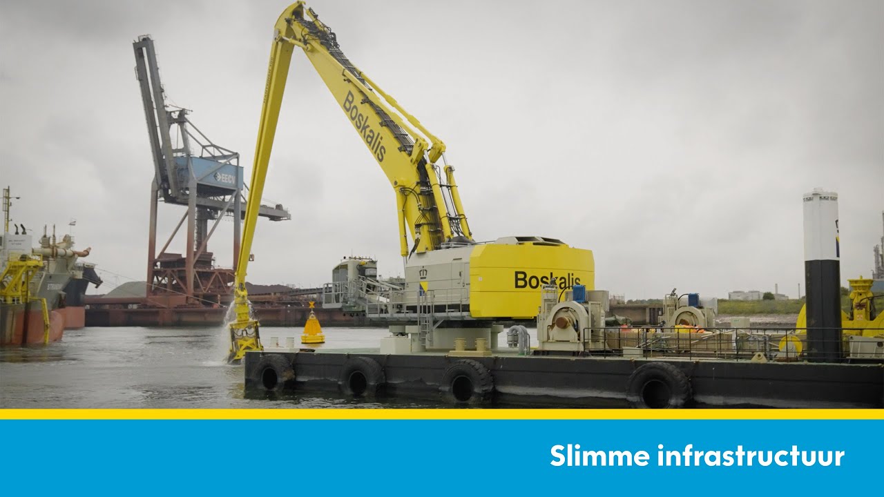 Slimme infrastructuur | Baggeren op waterstof | #PortOfRotterdam