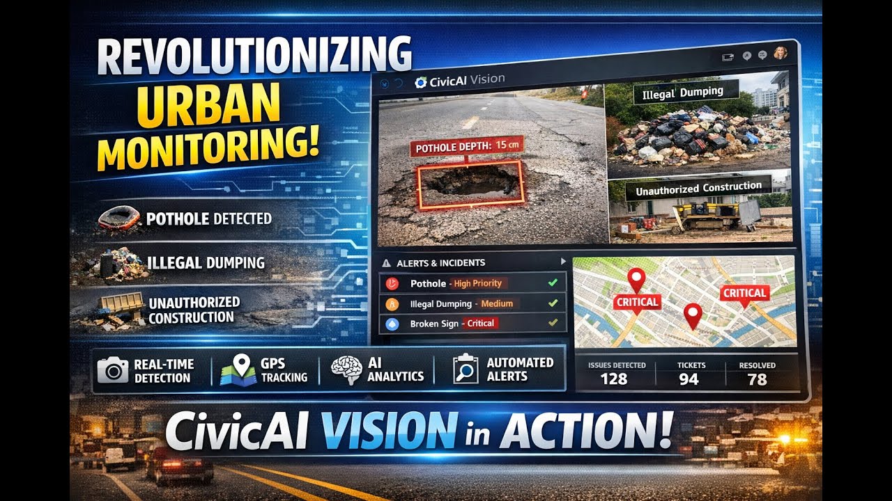 Revolutionizing urban monitoring with CivicAI
