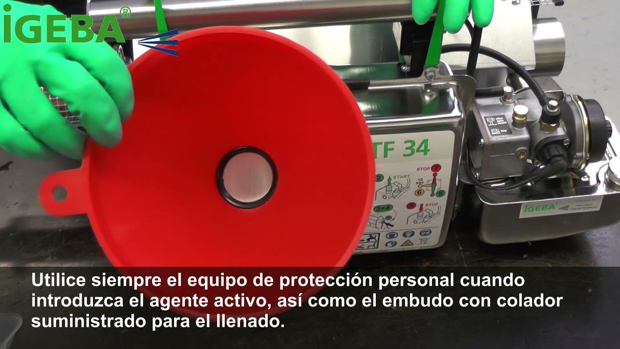 Cómo arrancar un IGEBA TF 34