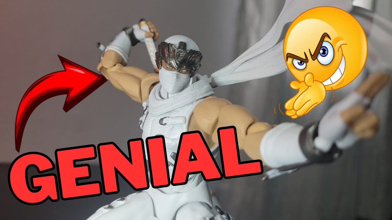 ESSE É O MELHOR BOOTLEG DO ANO ! - Ryu Hayabusa Revoltech Bootleg