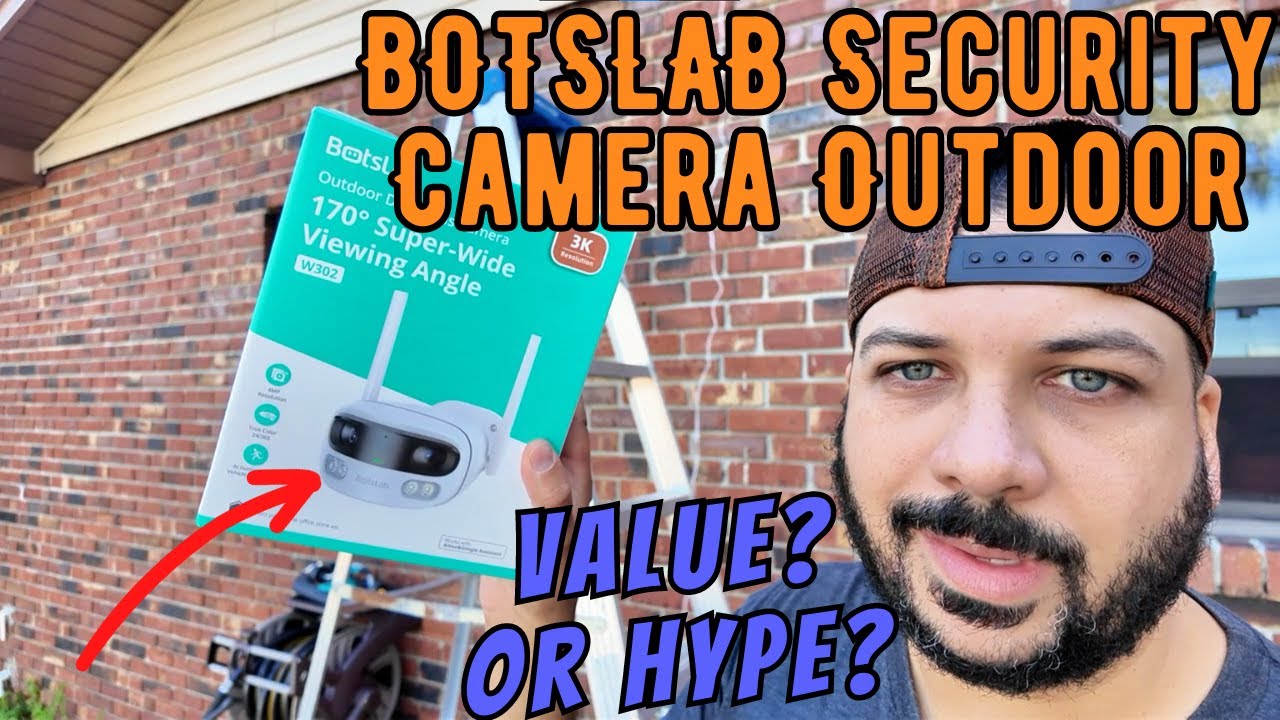 BOTSLAB 4MP Dual-Lens Outdoor Security Camera Review: Next-Level Home Security