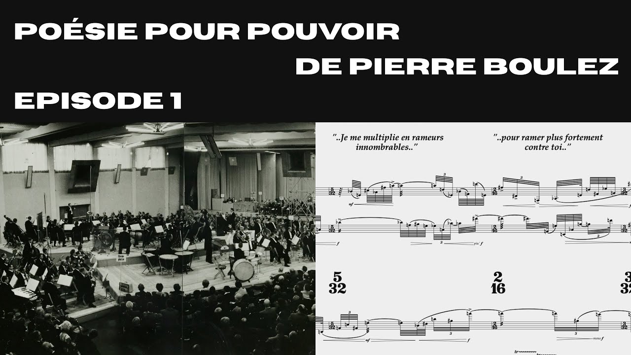 POÉSIE POUR POUVOIR : Histoire d'une re-création - EPISODE 1