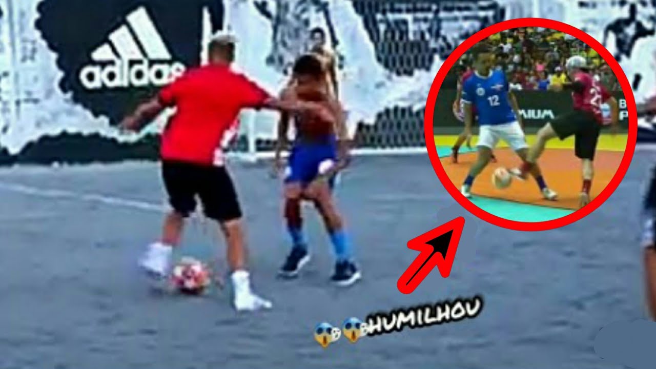 DRIBLES HUMILANTES DO FUTSAL #1