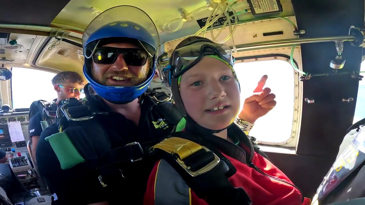 Charlie  - AJ Hacket Sky Dive , Taupo 2026
