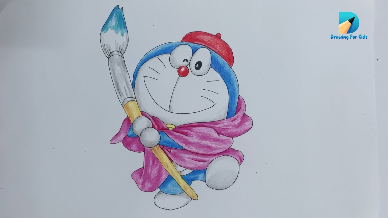 Doraemon Drawing! 🐱 How to Draw Doraemon Characters 🤖