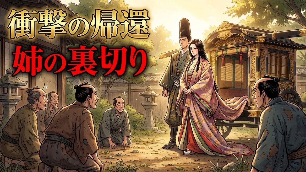 姉の身代わりで瀕死の侍へ。1年後、大名正室として復讐帰還。