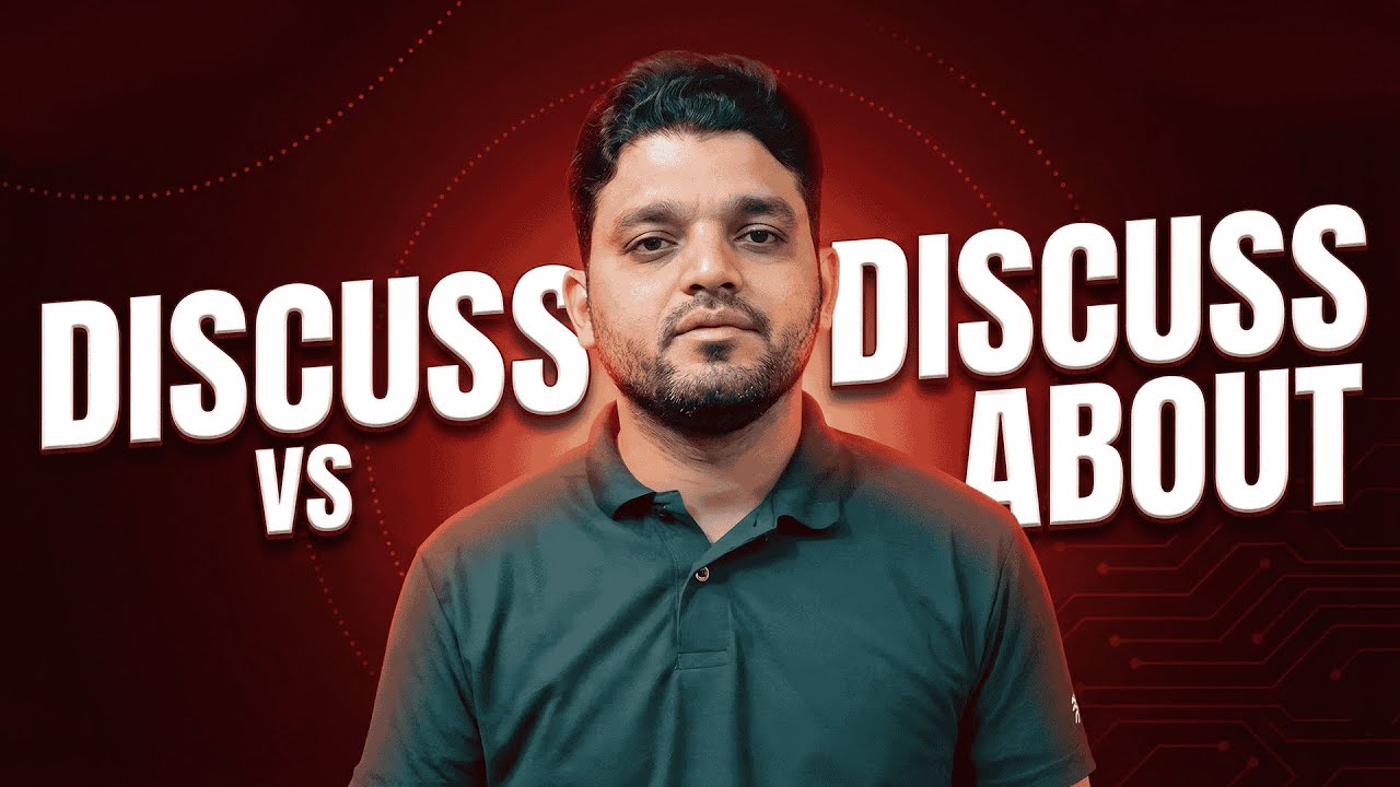 How to Use “Discuss” Correctly in English 🗣️ | Basic English Lesson – EGS M. Saifi
