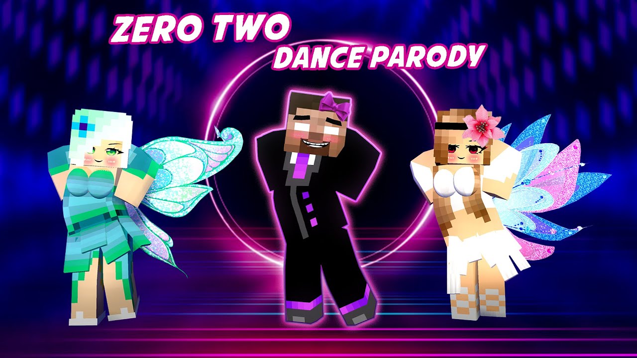 Пародийный танец Zero Two Dance — версия Fairy | Minecraft Animation