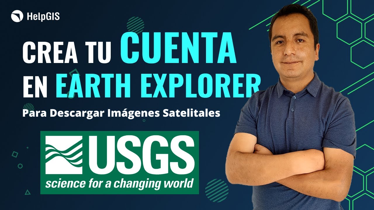 🛰🔴🛰 Como Crear una Cuenta en Earth Explorer de USGS | ¿Dónde descargar IMÁGENES SATELITALES? HelpGIS