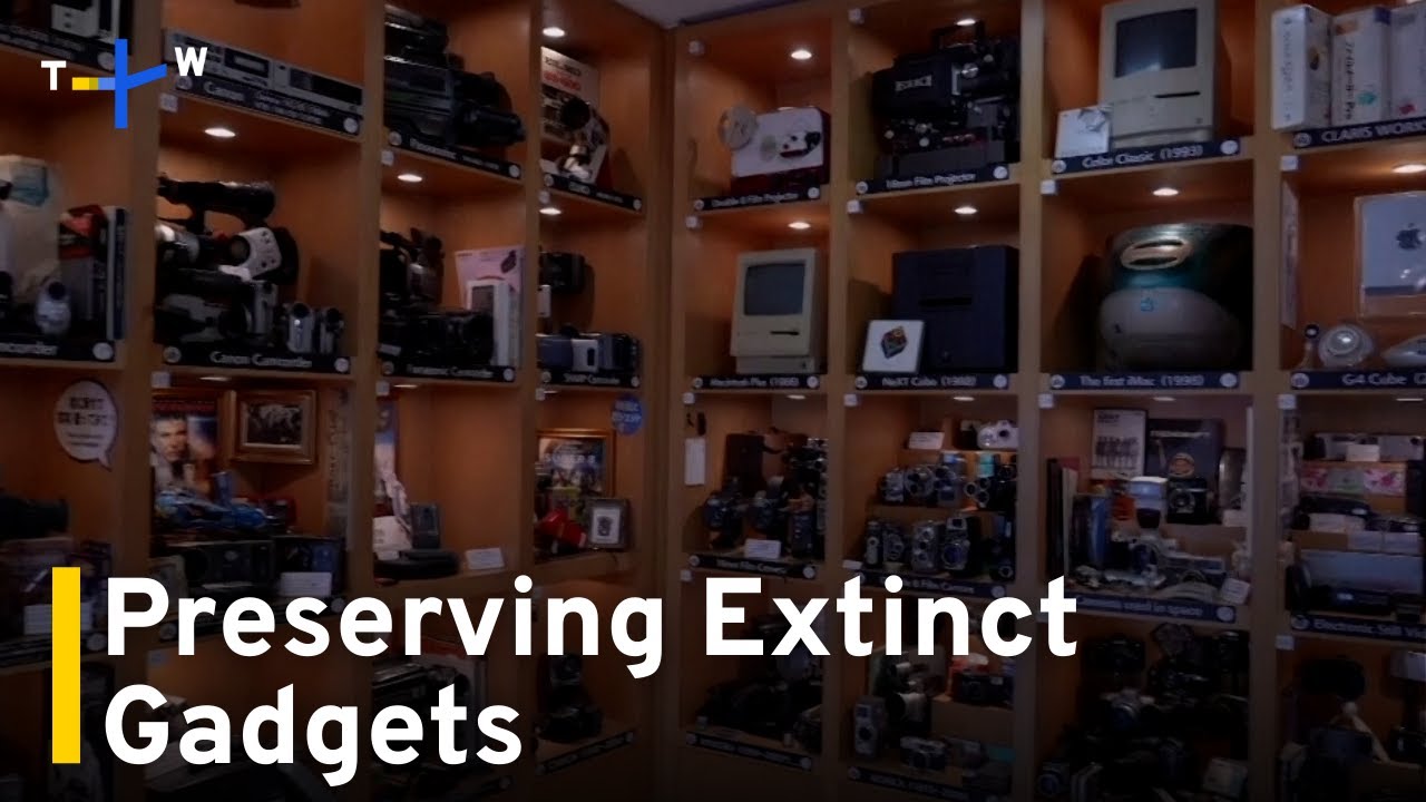 Museum of Defunct Gadgets in Tokyo Shows History of Tech｜TaiwanPlus News