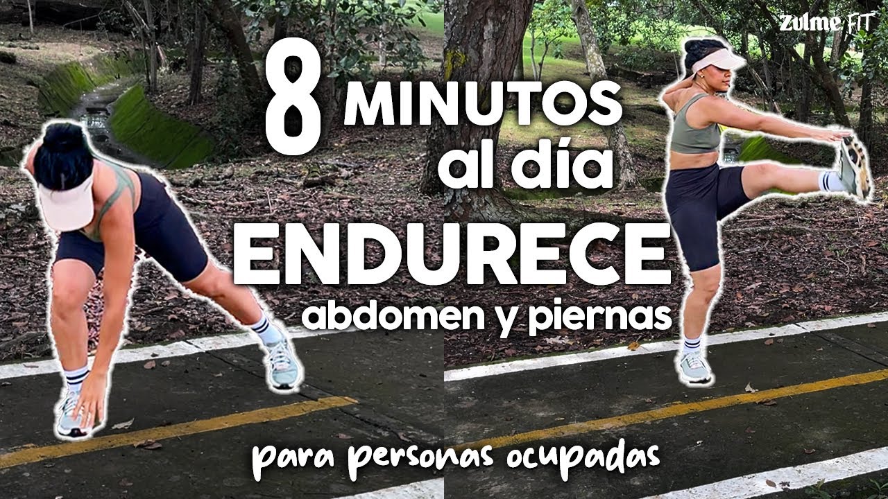 8 MIN AL DÍA ABDOMEN Y PIERNAS DESAYUNO MOTIVACIÓN - EJERCICIO PARA PERSONAS OCUPADAS