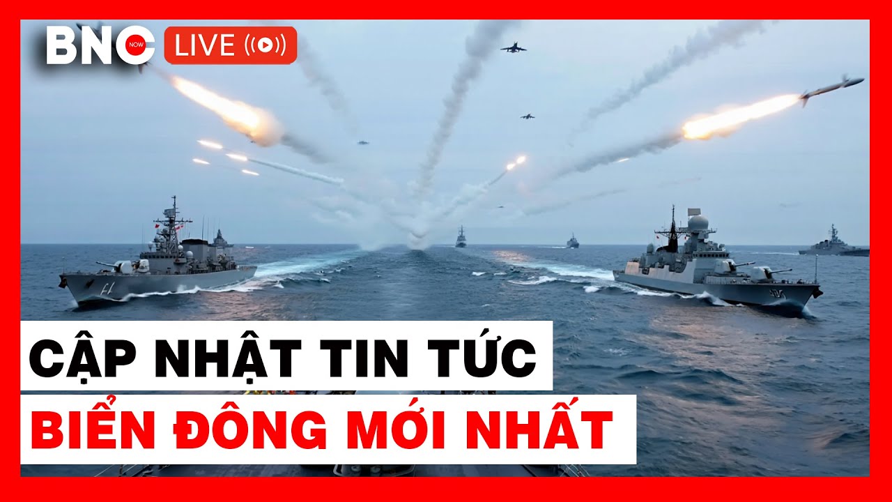 TRỰC TIẾP Biển Đông: Trung Quốc tung đòn “áp sát đôi”, chọc sườn Philippines giữa khủng hoảng bão lũ