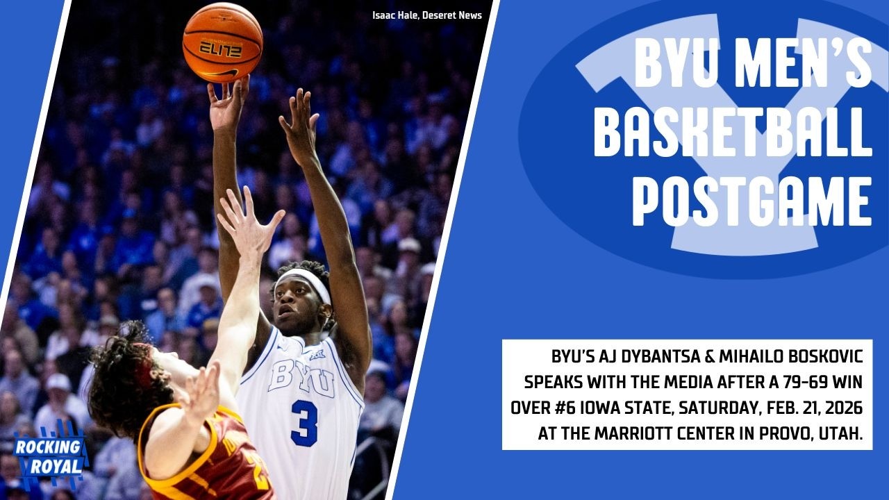 Men's Basketball | BYU vs. Iowa State | AJ Dybantsa & Mihailo Boskovic
