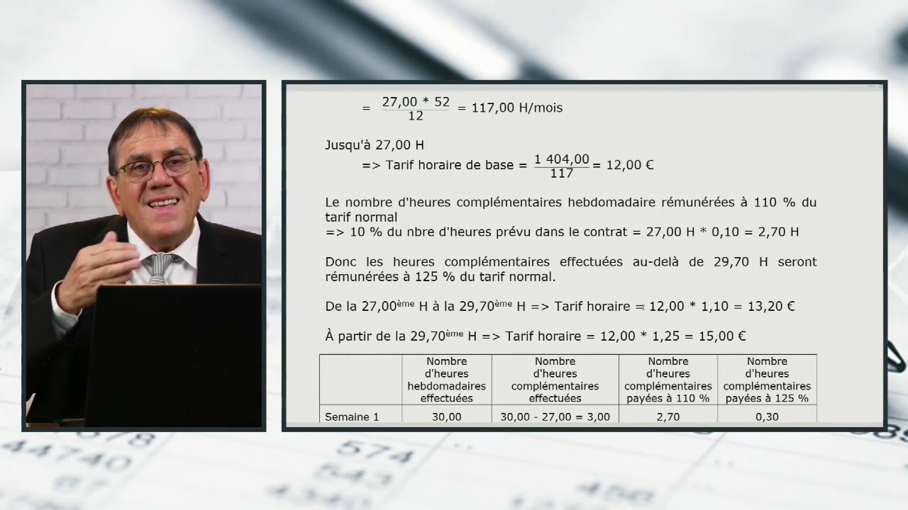3  LES COMPOSANTES DU SALAIRE BRUT