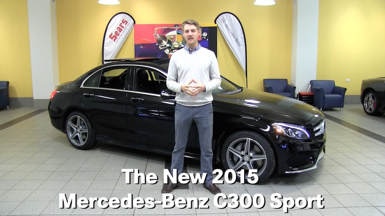 The New 2015 Mercedes-Benz C300 Sport C-Class Minneapolis Minnetonka Plymouth MN Walk Around
