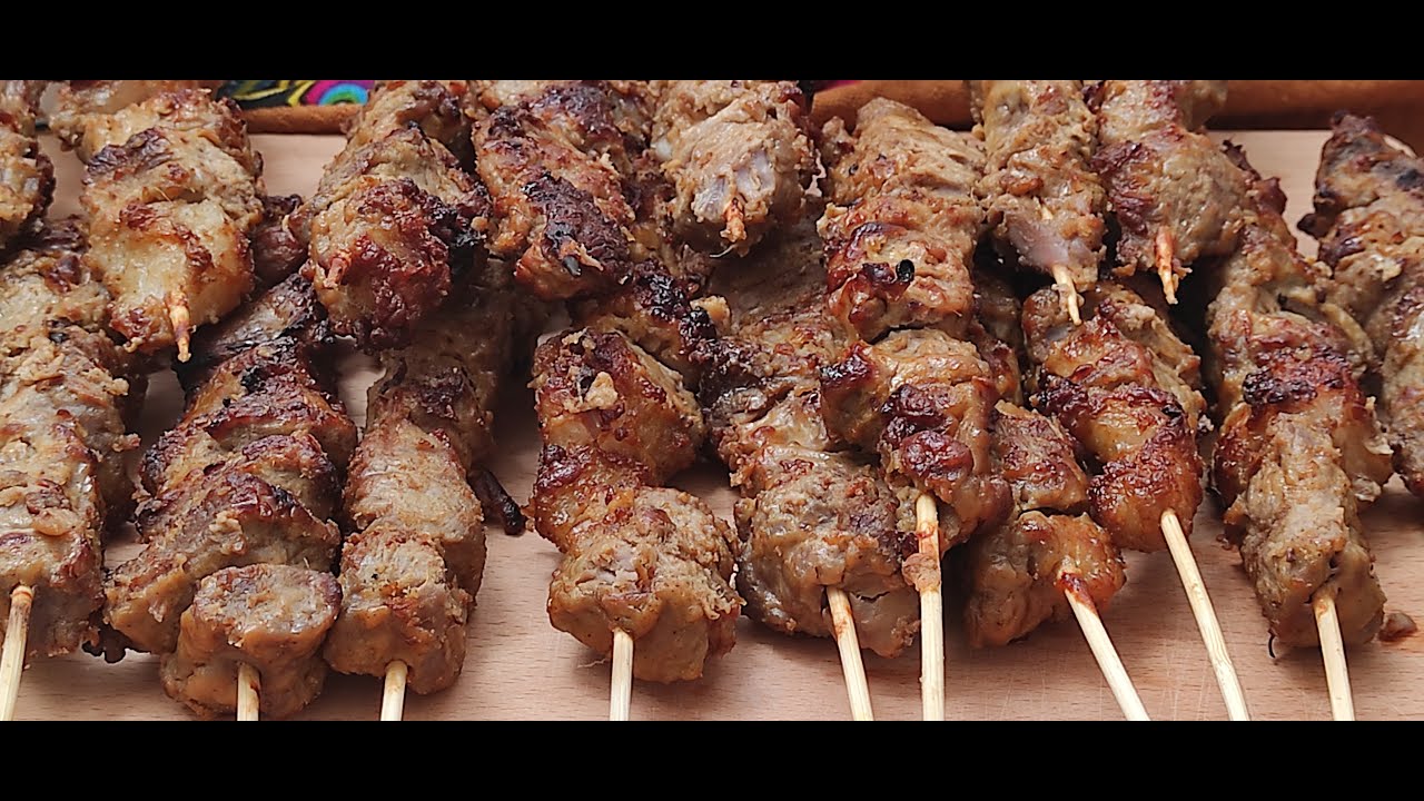 BROCHETTE  DE VIANDE DE BOEUF COMORIENNE || MCHAKIKI WA NGNAMA YA MBE  RECETTE COMORIENNE