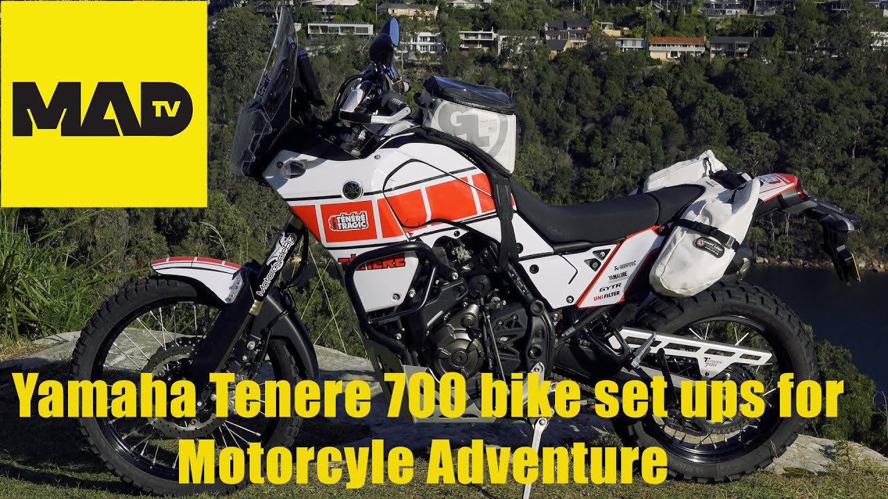 Yamaha Tenere 700 -  Bike Set Up for Motorcycle Adventure