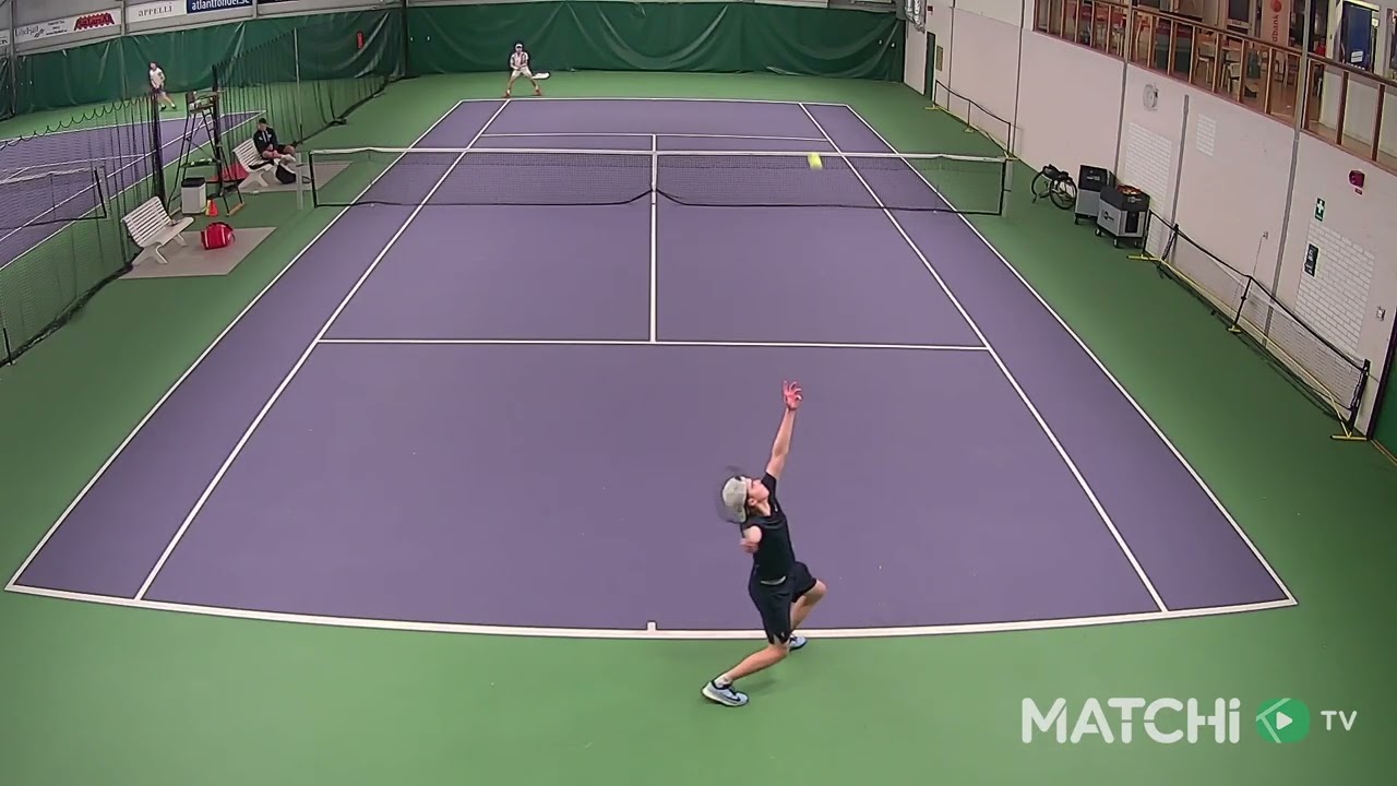 Andreas Backlund vs Noel Östman Swedish Tennis Leuage Divsion III Highlights