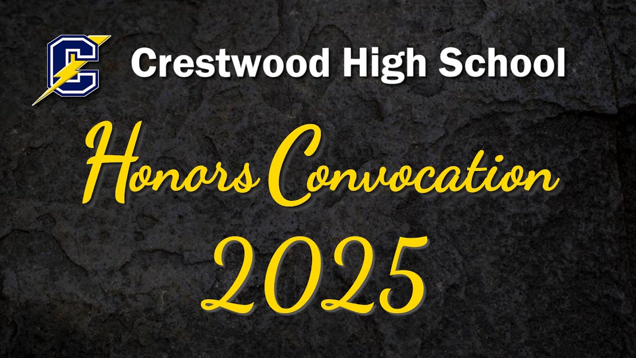 Crestwood High School Honors Convocation - 2025