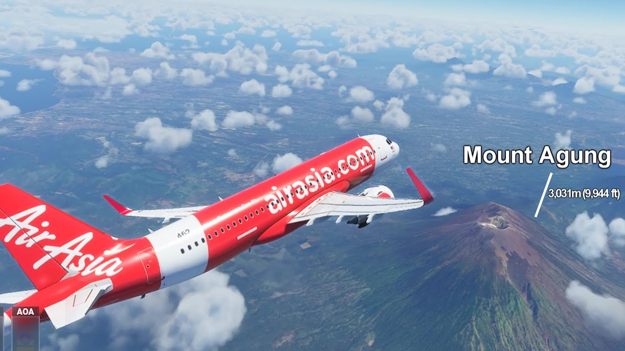 Microsoft Flight Simulator 2020 - Bali to Jakarta - AirAsia A320N Gameplay! 4K