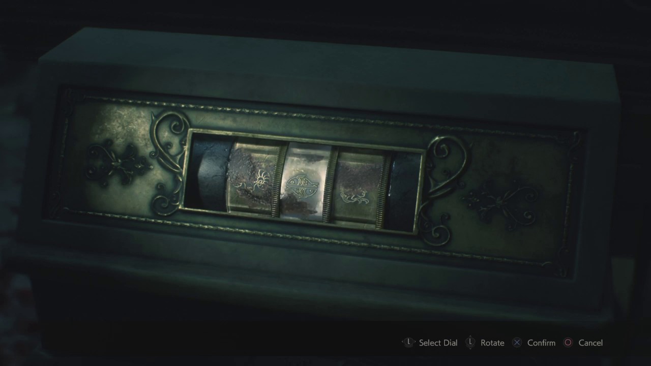 RESIDENT EVIL 2 Maiden Statue Combination 2nd Run