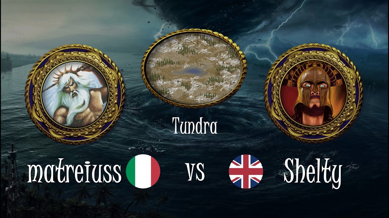 [Poseidon] matreiuss vs Shelty [Hades] - AGE OF MYTHOLOGY