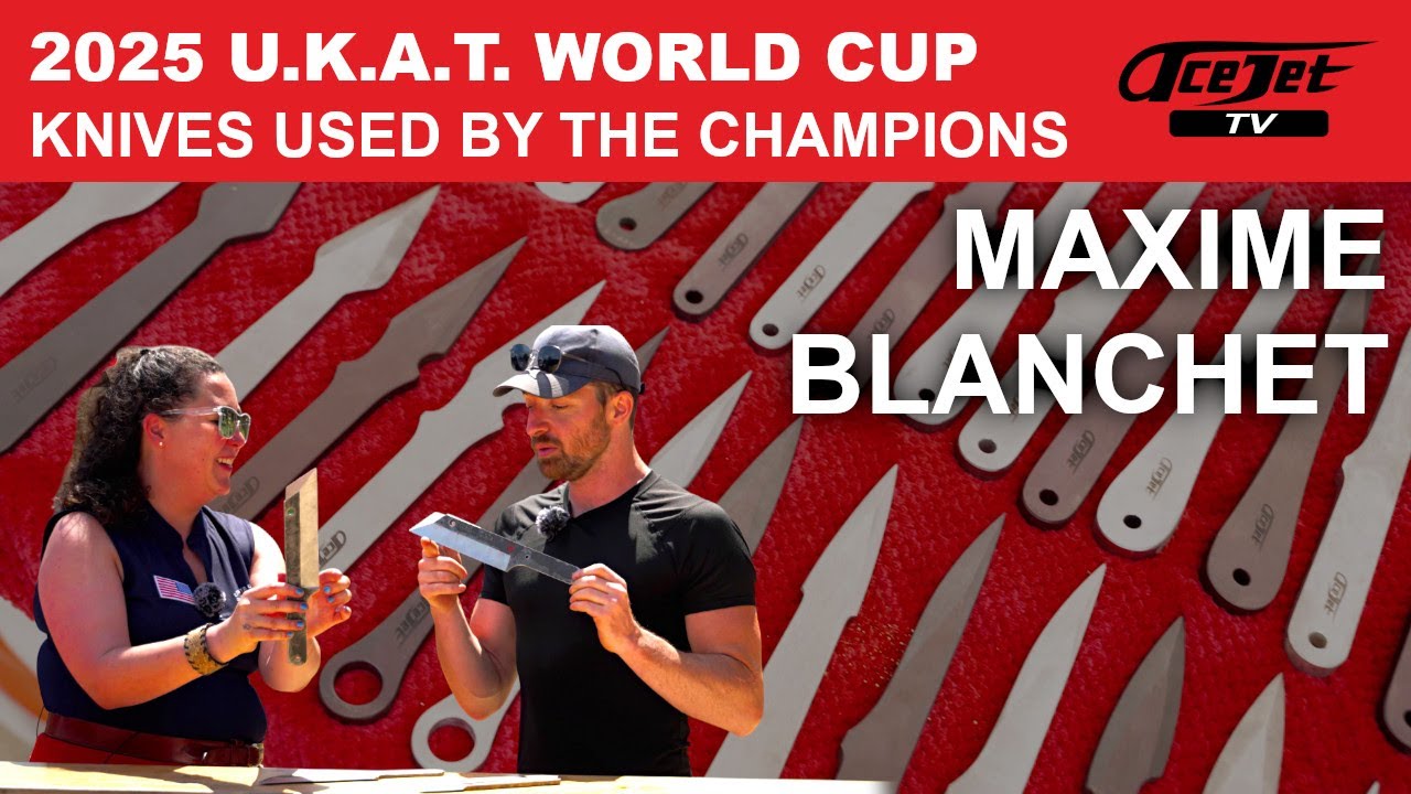 EP 8 | Knives used by the World Champions - U.K.A.T. 2025 - Maxime Blanchet (FR)
