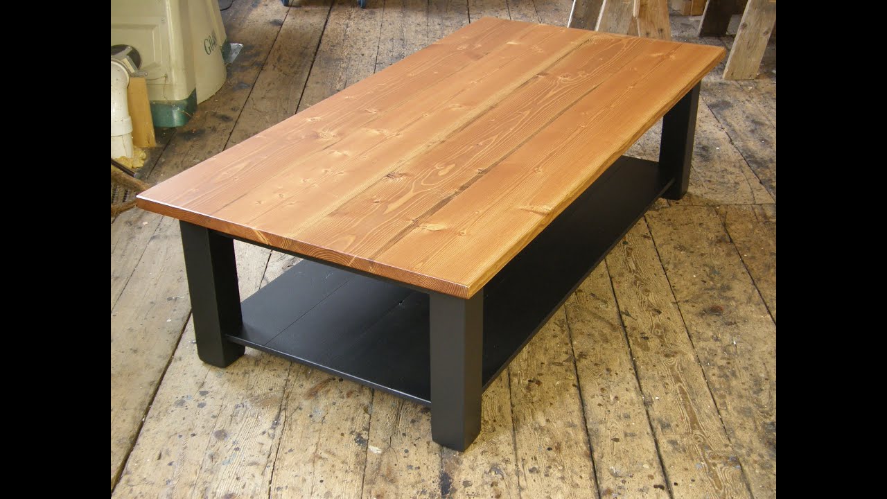 Coffee Table with a Shelf