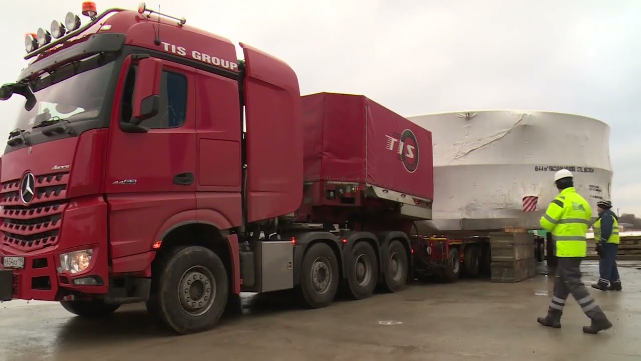 Поставка термовакуумной камеры на строящийся завод по производству спутников завершена