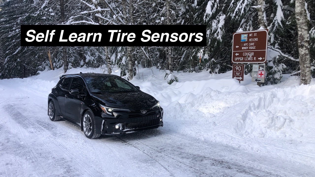 GR Corolla | How To Self Learn A 2nd Set Of Tire Pressure Sensors