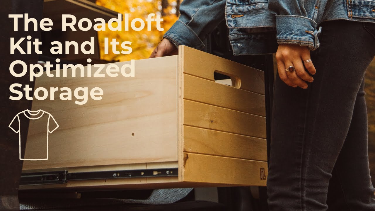 The Best Storage for Vanlife In a Minivan | Minivan Camper Conversion with Roadloft