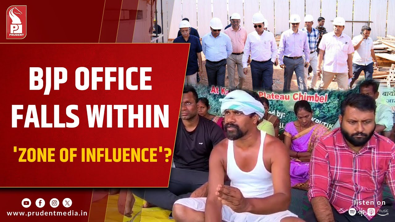 BJP Office Falls Within ‘ZONE Of Influence’,Claim Chimbelkars