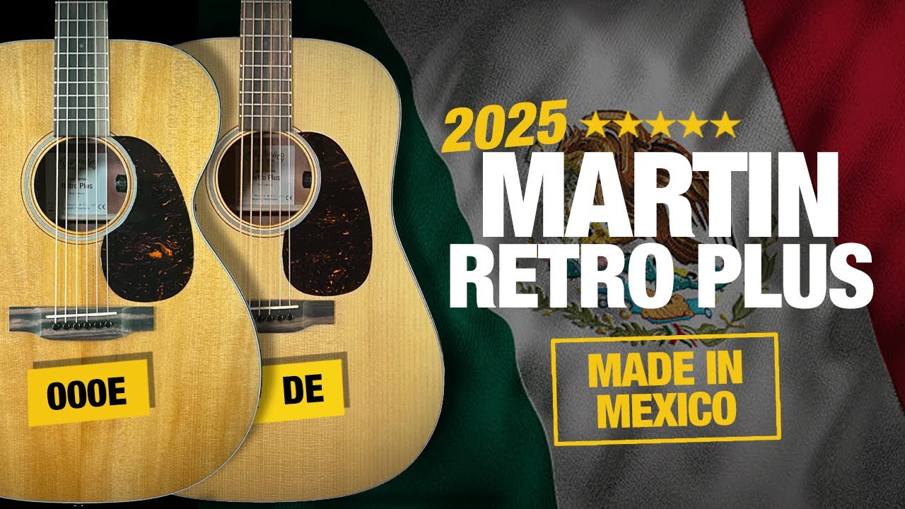New Meets Old at a Great Price Point – Martin Retro Plus!