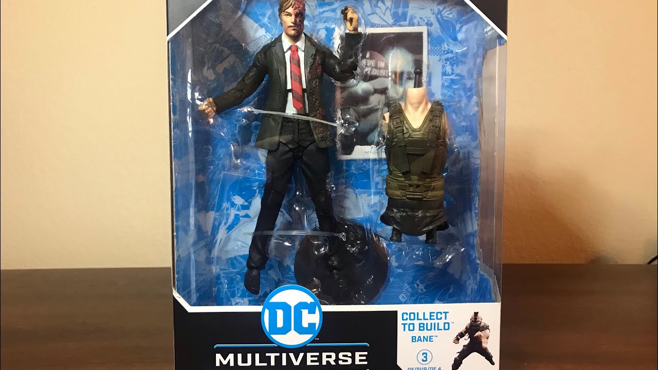 DC Multiverse Two-Face: The Dark Knight Trilogy Unboxing
