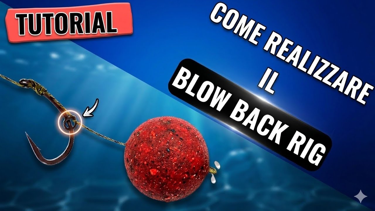 Come realizzare il BLOW BACK RIG #carpfishing #rigs #pescasportiva